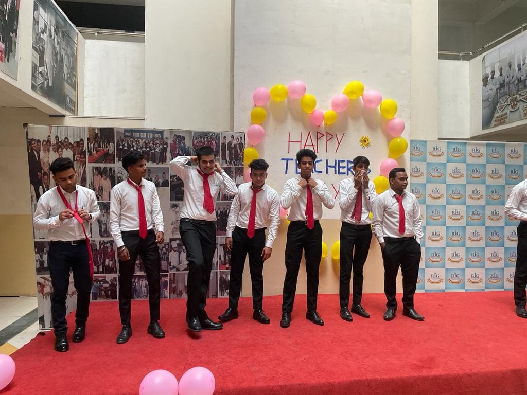 RIG Institute of Hospitality and Management Greater Noida Teacher's Day photo 4